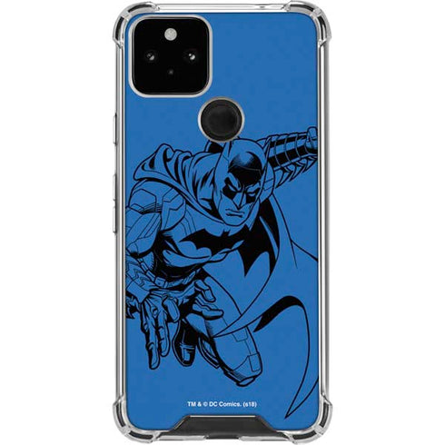 DC Comics Batman Comic Pop Google Pixel 5 Clear Case